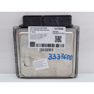 Centralina Motore ECU SKODA Fabia Sedan 3a Serie 04B907445 CUTA Diesel 1422 (15>21) - Product Image 2