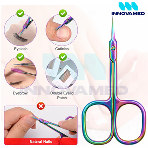 กรรไกรตัดเล็บสเตนเลสสตีลที่มีความคมชัดสูงสำหรับใช้ในร้านเสริมสวย - Product Image 4