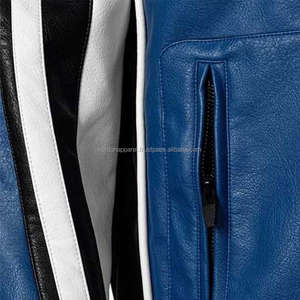 Nardon Apparel Chaqueta de cuero para hombre Precio al por mayor Chaqueta de cuero Pu Chaqueta de cuero de moda para hombre - Product Image 5