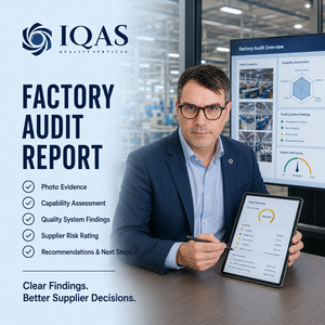 Servicio de Auditoría de Fábrica IQAS, Evaluación de Proveedores, Capacidad de Fabricación en China, Revisión del Sistema de Calidad, Listas de Verificación Personalizadas, Foto - Product Image 3