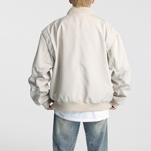 Vestes Softshell de Baseball pour Hommes en Gros Personnalisées, Taille XL, Style Casual, Tissu Imperméable Coupe-Vent, Logo sur le Devant, Fermeture Éclair - Product Image 6