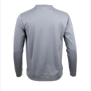 Haute qualité personnalisé surdimensionné Trapered Fit Crewneck polaire tissu blanc Streetwear pull sweat à capuche - Product Image 4
