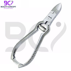 Cortaúñas de Podología de acero inoxidable con mango largo, cortaúñas de alta resistencia para Podología con hoja curva para el cuidado de los pies - Product Image 2