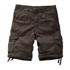 Pantalon court tactique en toile de coton pour hommes, demi-pantalon de randonnée et de chasse multi-poches - Product Image 2