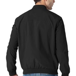 Chaquetas Bomber Personalizadas Estilo Americano con Cremallera para Hombre, Chaqueta Casual de Alta Gama Disponible a Precio de Mayoreo - Product Image 4