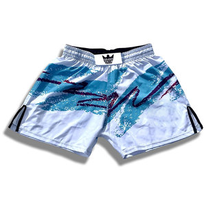 กางเกงมวยไทยคุณภาพสูงสำหรับผู้ชาย ผ้าสแปนเด็กซ์/โพลีเอสเตอร์ น้ำหนักเบา ระบายอากาศได้ดี สวมใส่สบาย แห้งเร็ว รับทำโลโก้ตามสั่ง OEM - Product Image 1