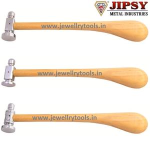 Tête en laiton et plastique marteau léger pour bijoutiers pour la fabrication de bijoux et d'outils de fabrication de montres en Inde - Product Image 6