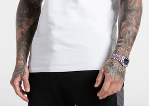 Camiseta Deportiva de Manga Corta para Hombre, Diseño Floral, 100% Algodón, Corte Regular, Alta Calidad, Precio de Fábrica - Product Image 6