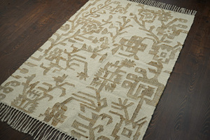 Handwoven Jute <b>Runner</b> for Hallways and Entryways Cozy Comfort Outdoor Carpet Sustainable Style Chunky Jute Rug - Product Image 6