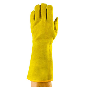 Gants de soudage en cuir de qualité supérieure avec protection des mains de haute qualité 100% - Product Image 2