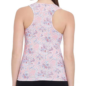 Camiseta sin mangas ligera de nuevo estilo para mujer, de secado rápido y tela transpirable, nueva moda, ideal para entrenamiento en el gimnasio al aire libre. - Product Image 6