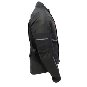 Blouson de moto en cuir chaud d'hiver pour homme, imprimé, grande taille, coupe-vent, équipement de protection pour la conduite - Product Image 5