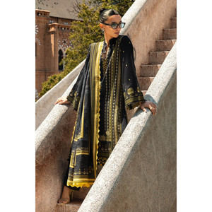 Conjunto de Traje de Lino Khaddar de 3 Piezas para Mujer con Dupatta Estampado Digital SC-52003 - Product Image 4