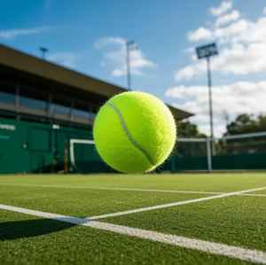 Balles de tennis avec logo personnalisé 100% caoutchouc souple entraînement divertissement en plein air meilleur service OEM - Product Image 2