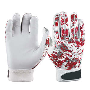 Gants de frappe de baseball en cuir véritable, nouveau design, personnalisés, bon marché, logo personnalisé, gants de baseball et de softball - Product Image 2