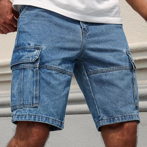 Tendance HSI 2026, Streetwear d'été personnalisé, Qualité supérieure, Denim délavé à l'acide avec strass, Fabriqué au Pakistan - Product Image 3