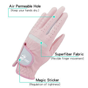 ถุงมือกอล์ฟหนังแกะถุงมือกอล์ฟซ้ายขวาถุงมือกอล์ฟทำจากหนัง - Product Image 4