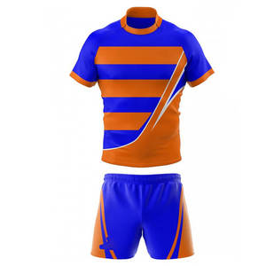 Maillots de rugby respirants sur mesure, grande taille, dernier design, vêtements de sport personnalisés, polyester, impression par transfert thermique personnalisée pour adultes - Product Image 4