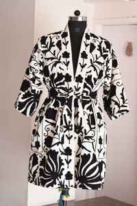 Meilleure qualité classique élégant Boho Vintage tricoté 100% coton respirant écologique Suzani brodé veste courte Logo - Product Image 3