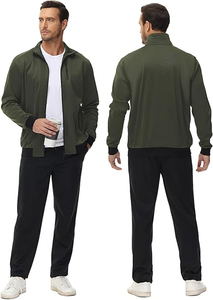 ชุดวอร์มใส่สบายสำหรับผู้ชายชุดวอร์มกางเกงสำหรับใส่วิ่งชุดออกกำลังกาย - Product Image 3