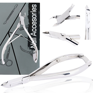 Cortauñas Ergonómico Antideslizante de Calidad Premium con Mandíbula Ancha para Uñas Duras y Gruesas, Hecho de Acero Inoxidable, para la Eliminación de Cutículas - Product Image 6