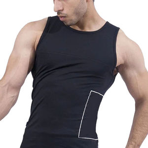 Débardeur Homme 2025 en Coton/Fibre de Bambou Uni Respirant Écologique Séchage Rapide Grande Taille Décontracté Sport Course Slim Confortable - Product Image 5