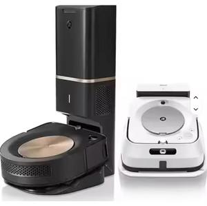 สินค้าใหม่ล่าสุด S9 rombass + 9550หุ่นยนต์ดูดฝุ่นไจโรสโคปสำหรับใช้ในครัวเรือน-กวาดถูพื้นแบตเตอรี่-ขับเคลื่อนสหรัฐ - Product Image 1