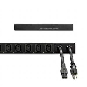 Neutral Redundant <b>Switch</b> PDU 32A 10 Outlet IEC C13 230V <b>OLED</b> Display Black Model ATK-3223C-10N2 - Product Image 1
