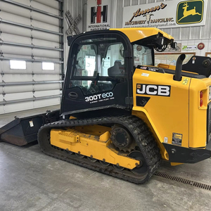 JCB 300T Skid Steer Track Loader Equipo usado en bajas horas con solo 289 horas de alta eficiencia - Product Image 4