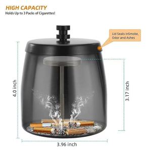 Le plus récent cendrier en acier inoxydable comptoir de table cendrier à cigarettes pour hôtel restaurant bureau à domicile intérieur extérieur vente en gros - Product Image 3