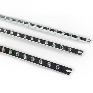 Terminais De Pá Isolados Para Equipamentos Elétricos e Armários De Controle Personalizado Cobre Aterramento Barramento Barramento Elétrico Bar - Product Image 3