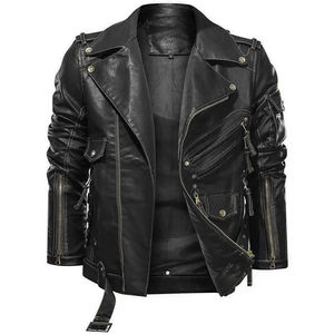 Chaqueta de Motociclista de Cuero de Alta Calidad, Estilo Nuevo, para Carreras, Fabricada en Pakistán - Product Image 3