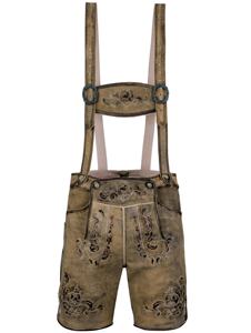 Tenue traditionnelle bavaroise authentique pour homme, short Lederhosen, short bavarois pour homme, Lederhosen, tenue de fête - Product Image 4
