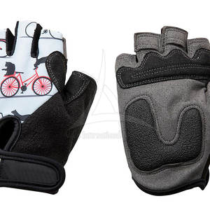 Gants de cyclisme en cuir écologiques à faible MOQ, design personnalisé, couleurs et logo personnalisés - Haute qualité - Product Image 3