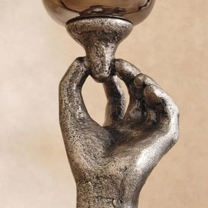 Bougeoir moderne élégant Accent de décoration intérieure de luxe pour centre de table Éclairage romantique et affichage intérieur élégant - Product Image 4