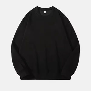 Sweat-shirt pour homme, design personnalisé, couleur unie, 420G, col rond, manches longues, sweat-shirt oversize, uni, teinture unie, style tendance, Process Impex - Product Image 1