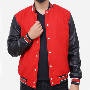Chaqueta Bomber de Otoño para Hombre de Alta Calidad, con Cuello Alto, Transpirable, Ecológica, 100% Poliéster, Estilo Vintage - Product Image 3