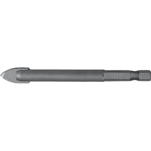 HELLER QuickBit Ceramic Master, foret pour verre/carrelage, 10,0 mm, longueur totale 85 mm - Product Image 1