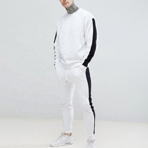 Spectaculaire Hoodies Ensemble de survêtements personnalisés pour hommes Survêtements en polyester et coton de haute qualité Survêtements surdimensionnés à broderie polaire - Product Image 6