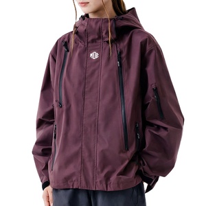 Chaquetas de Invierno para Mujer, Tallas Grandes, Impermeables, Resistentes al Viento, Cálidas, Transpirables, con Capucha, para Esquí, Montaña, Senderismo, con Cremallera Personalizable - Product Image 1