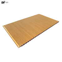Panneau mural en PVC imperméable imitation bois, feuille plate stratifiée ignifuge B1, écologique E0, vente en gros pour projets de grossistes