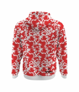 Sudadera con Capucha Unisex Personalizada con Camuflaje, Impresión Completa por Transferencia Térmica, 100% Poliéster, Suave, Corte Regular, Bolsillo de Forro Polar, Transpirable - Product Image 6