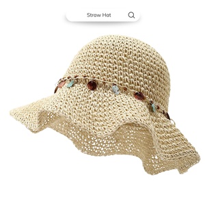 Sombrero de Pescador de Ala Ancha para Mujer, Plegable, para Verano, Playa, con Lazo, Venta al por Mayor Viettimecraft - Product Image 1