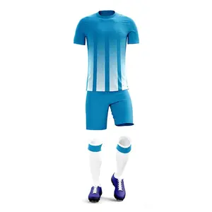 Preço barato Team Wear Top Quality Customized Soccer Uniformes Sublimação Digital Jersey Men Sports Wear Soccer Uniform