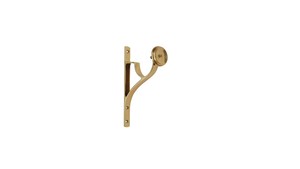 Soporte Central para Barra de Cortina de 50 mm, Latón Satinado Antiguo, Resistente, Proveedor Mayorista - Product Image 4