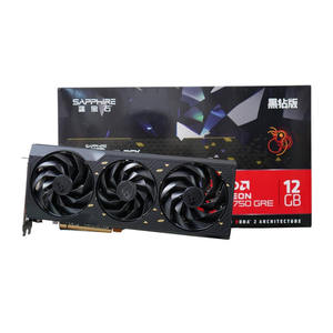 SAPP HIRE Noir DIAM OND RX 7650 GRE 8GB Gaming Graphique ics Voiture d 7650 GRE G P U Carte Vidéo RX7650 GRE pour 1440P - Product Image 1