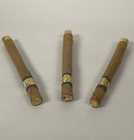 Enrollado a mano Producto de gran oferta Mejor precio Hoja del mercado Incluso calidad de quemadura y tubos de hoja a granel de Palma de ébano de combustión súper lenta
