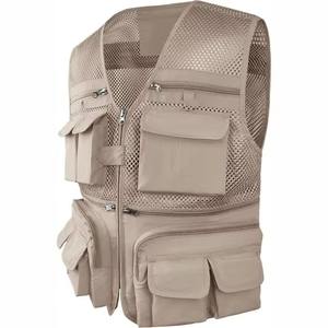 Chaleco de Seguridad Reflectante Personalizado, Ropa de Trabajo Industrial de Otoño, Chaqueta de Lona Transpirable de Alta Visibilidad para Construcción y Seguridad - Product Image 4