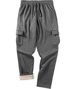 Ropa deportiva informal con estampado personalizado de gran tamaño para correr, gimnasio, cintura elástica, pantalones lisos, pantalones para hombre subidos por Dress Sports - Product Image 1