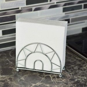 Porte-serviettes en acier inoxydable de qualité créative porte-mouchoirs au design moderne pour porte-serviettes de décoration de table à manger - Product Image 4